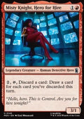 Magic: The Gathering Misty Knight, Hero for Hire MSH-145 single card