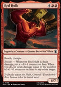 Magic: The Gathering Red Hulk MSH-149 single card