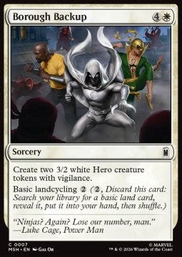 Magic: The Gathering Borough Backup MSH-7 single card
