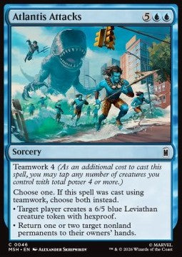 Magic: The Gathering Atlantis Attacks MSH-46 single card