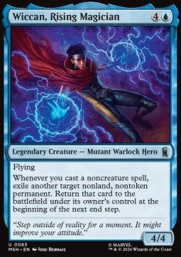 Magic: The Gathering Wiccan, Rising Magician MSH-83 single card