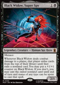 Magic: The Gathering Black Widow, Super Spy MSH-89 single card