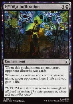 Magic: The Gathering HYDRA Infiltration MSH-100 single card