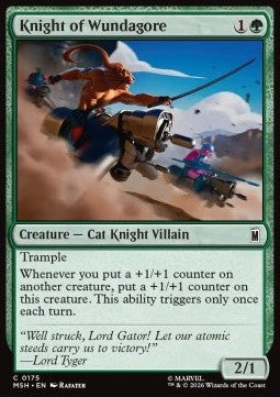 Magic: The Gathering Knight of Wundagore MSH-175 single card
