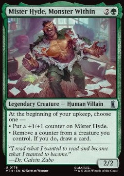 Magic: The Gathering Mister Hyde, Monster Within MSH-176 single card