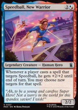 Magic: The Gathering Speedball, New Warrior MSH-227 single card