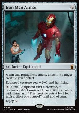Magic: The Gathering Iron Man Armor MSH-248 single card