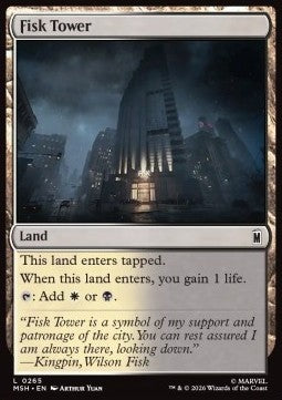 Magic: The Gathering Fisk Tower MSH-265 single card