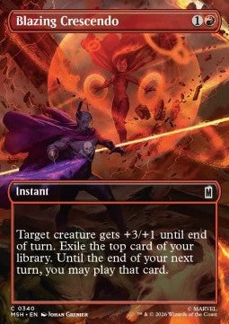 Magic: The Gathering Blazing Crescendo XMSH-340 single card