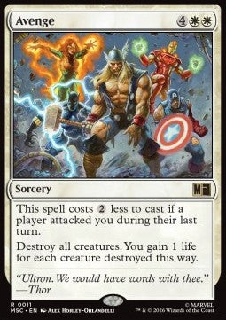 Magic: The Gathering Avenge MSC-11 single card