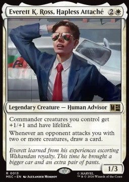 Magic: The Gathering Everett K. Ross, Hapless Attaché MSC-13 single card