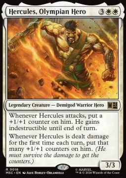 Magic: The Gathering Hercules, Olympian Hero MSC-16 single card