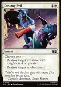 Magic: The Gathering Destroy Evil MSC-128 single card