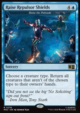 Magic: The Gathering Raise the Palisade MSC-278 single card