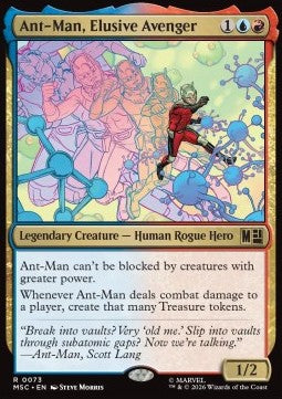 Magic: The Gathering Ant-Man, Elusive Avenger MSC-73 single card