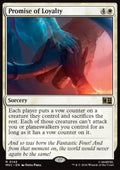 Magic: The Gathering Promise of Loyalty MSC-142 single card