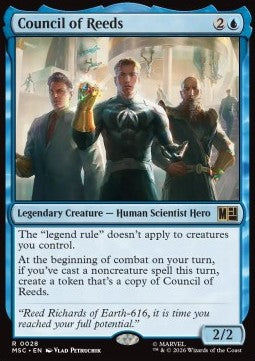 Magic: The Gathering Council of Reeds MSC-28 single card