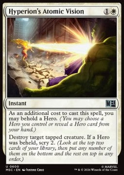 Magic: The Gathering Hyperion's Atomic Vision XMSC-600 single card