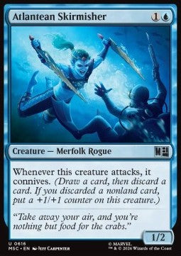 Magic: The Gathering Atlantean Skirmisher XMSC-616 single card