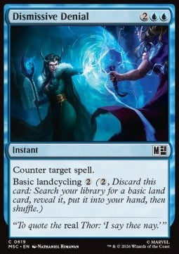 Magic: The Gathering Dismissive Denial XMSC-619 single card
