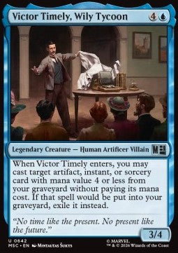 Magic: The Gathering Victor Timely, Wily Tycoon XMSC-642 single card
