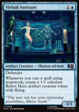 Magic: The Gathering Virtual Assistant XMSC-643 single card