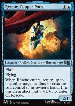 Magic: The Gathering Rescue, Pepper Potts XMSC-755 single card