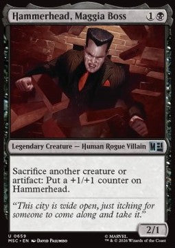 Magic: The Gathering Hammerhead, Maggia Boss XMSC-659 single card