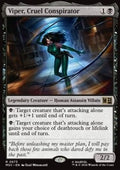 Magic: The Gathering Viper, Cruel Conspirator XMSC-673 single card