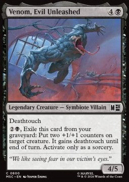 Magic: The Gathering Venom, Evil Unleashed XMSC-800 single card