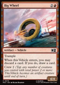 Magic: The Gathering Big Wheel XMSC-679 single card