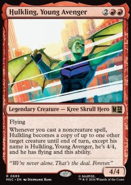 Magic: The Gathering Hulkling, Young Avenger XMSC-689 single card