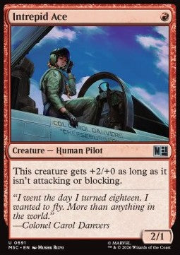 Magic: The Gathering Intrepid Ace XMSC-691 single card