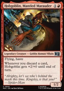Magic: The Gathering Hobgoblin, Mantled Marauder XMSC-805 single card