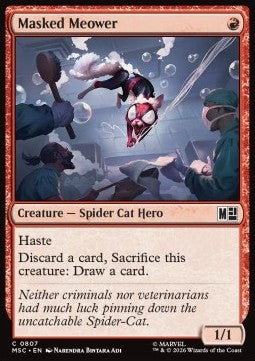 Magic: The Gathering Masked Meower XMSC-807 single card