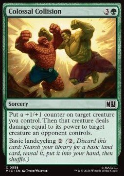 Magic: The Gathering Colossal Collision XMSC-558 single card