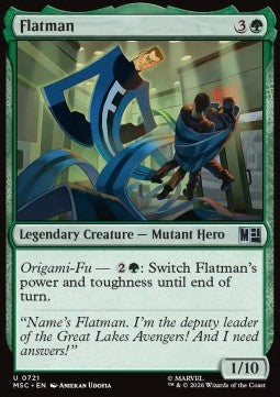 Magic: The Gathering Flatman XMSC-721 single card