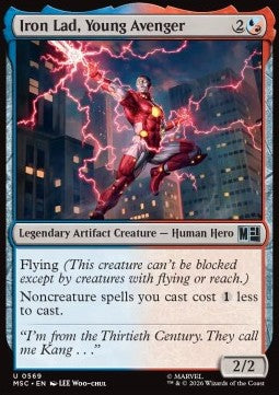 Magic: The Gathering Iron Lad, Young Avenger XMSC-569 single card