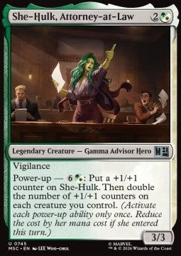 Magic: The Gathering She-Hulk, Attorney-at-Law XMSC-745 single card