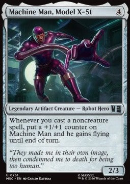 Magic: The Gathering Machine Man, Model X-51 XMSC-751 single card