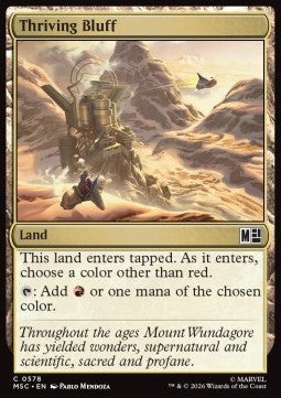 Magic: The Gathering Thriving Bluff XMSC-578 single card