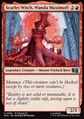 Magic: The Gathering Scarlet Witch, Wanda Maximoff XMSC-855 single card