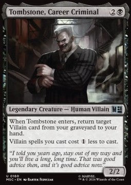 Magic: The Gathering Tombstone, Career Criminal MSC-160 single card