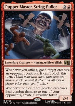 Magic: The Gathering Puppet Master, String Puller MSC-59 single card