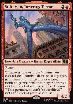 Magic: The Gathering Stilt-Man, Towering Terror MSC-61 single card