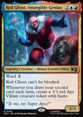 Magic: The Gathering Red Ghost, Intangible Genius MSC-92 single card