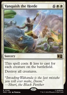 Magic: The Gathering Vanquish the Horde MSC-146 single card