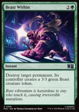 Magic: The Gathering Beast Within MSC-169 single card