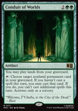 Magic: The Gathering Conduit of Worlds MSC-171 single card