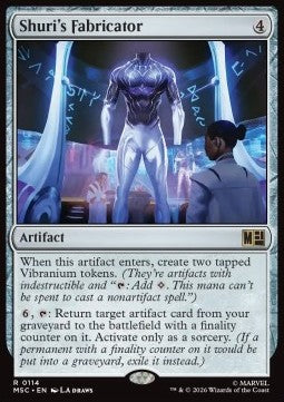 Magic: The Gathering Shuri's Fabricator MSC-114 single card